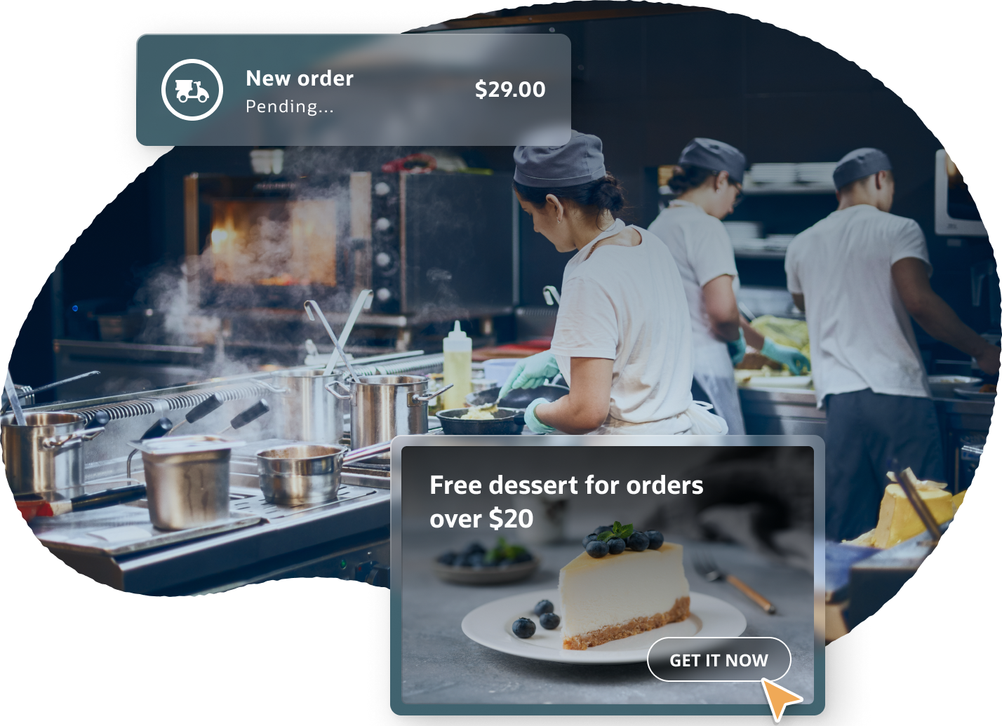 Module de promotion de restaurant gloriafood